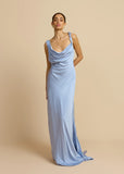 Liquid Satin Backless Slip
