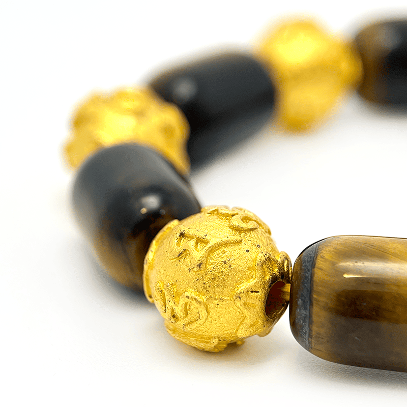 Golden Pixiu Wealth-Attracting Bracelet