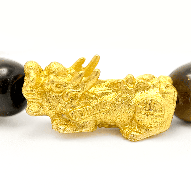 Golden Pixiu Wealth-Attracting Bracelet