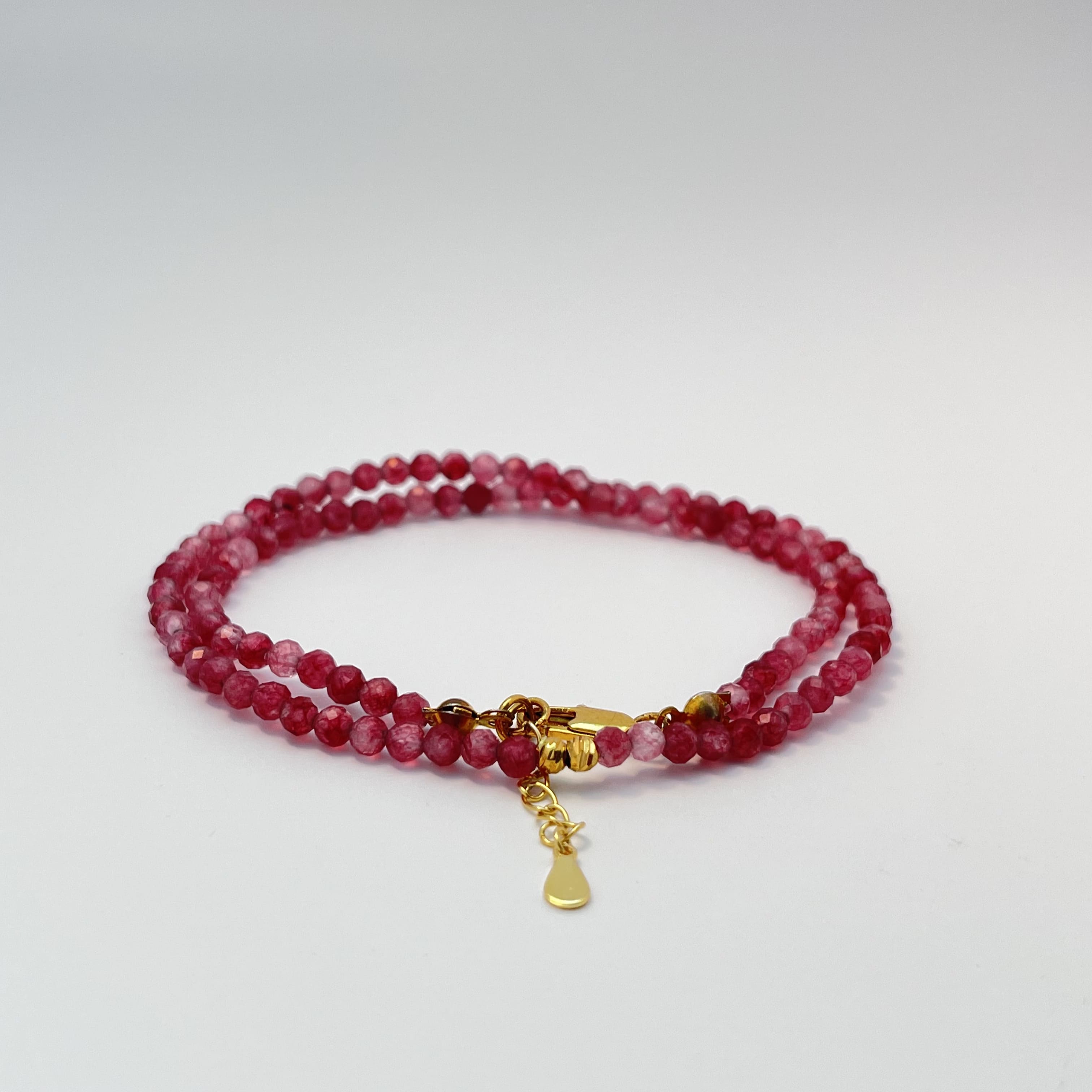 Elycharm Fire Element & Rhodonite Fengshui Healing Bracelet