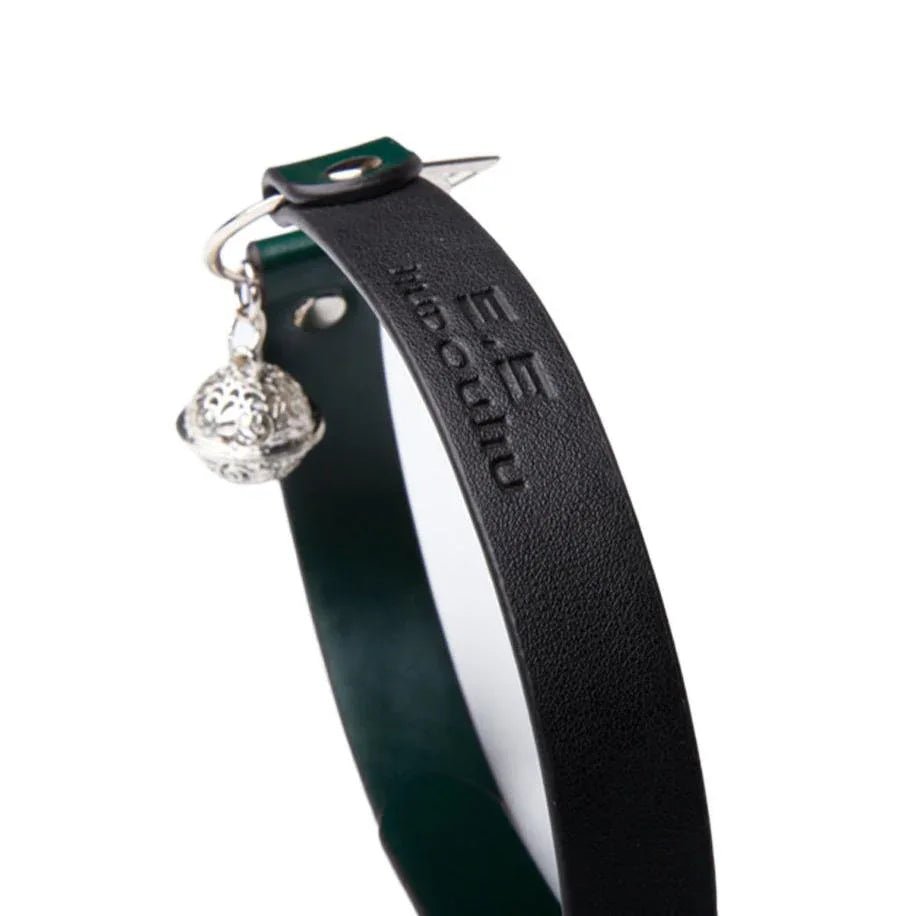 Adjustable PU Leather K9 BDSM Collar with Leash - PJ036 - YDressup