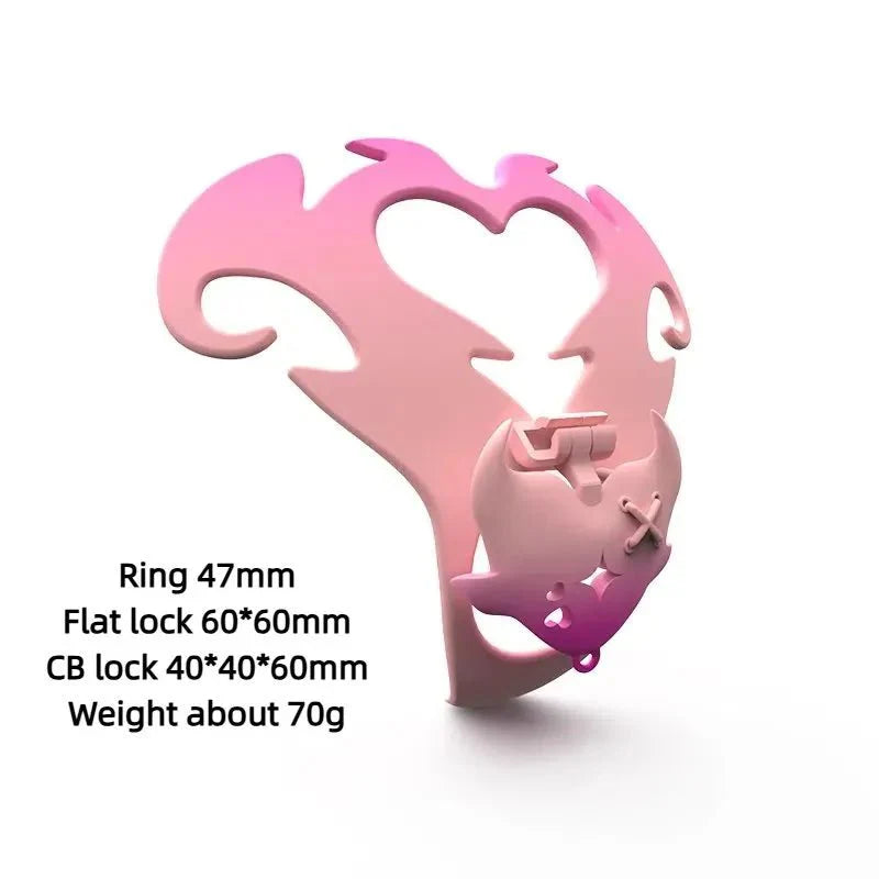 Angel 3D Sissy Chastity Cage - YJS007 - YDressup