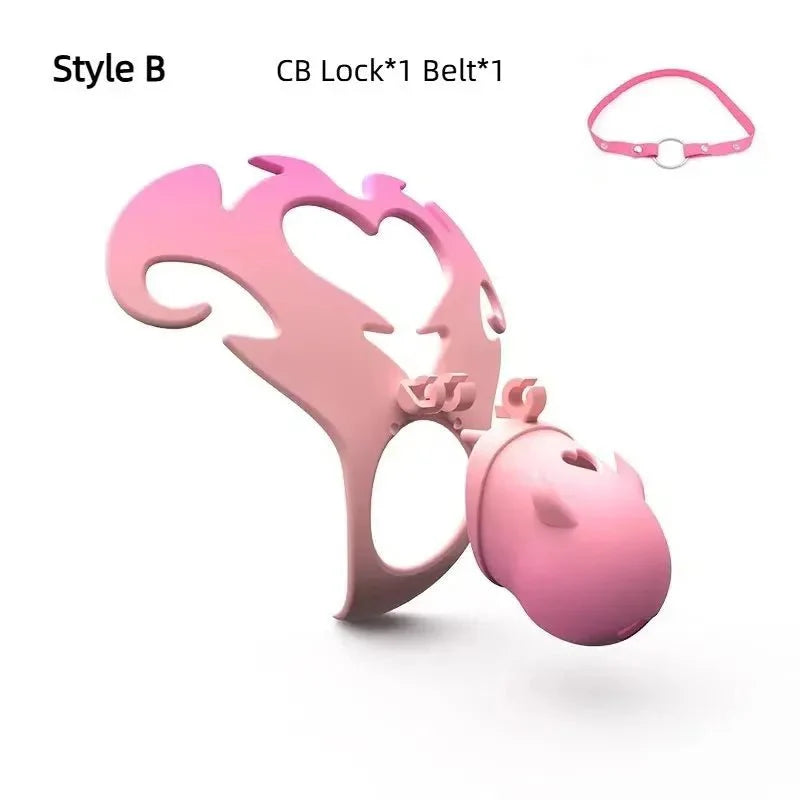 Angel 3D Sissy Chastity Cage - YJS007 - YDressup