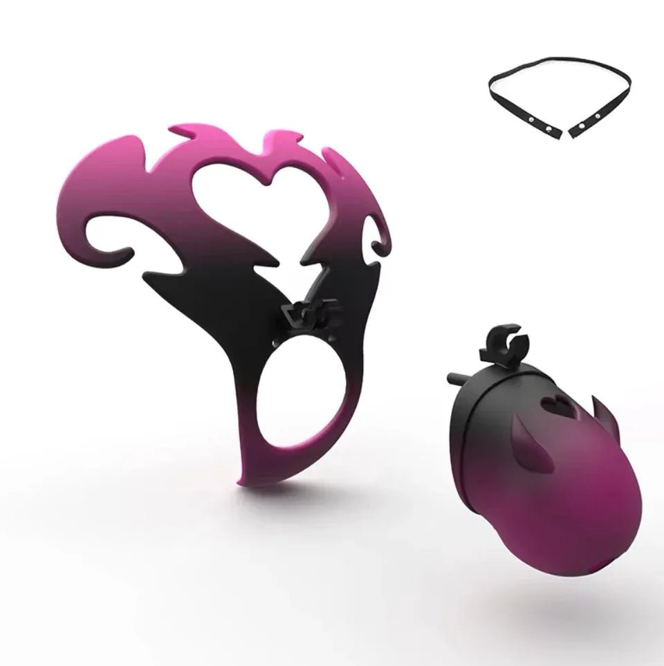 Angel 3D Sissy Chastity Cage - YJS007 - YDressup