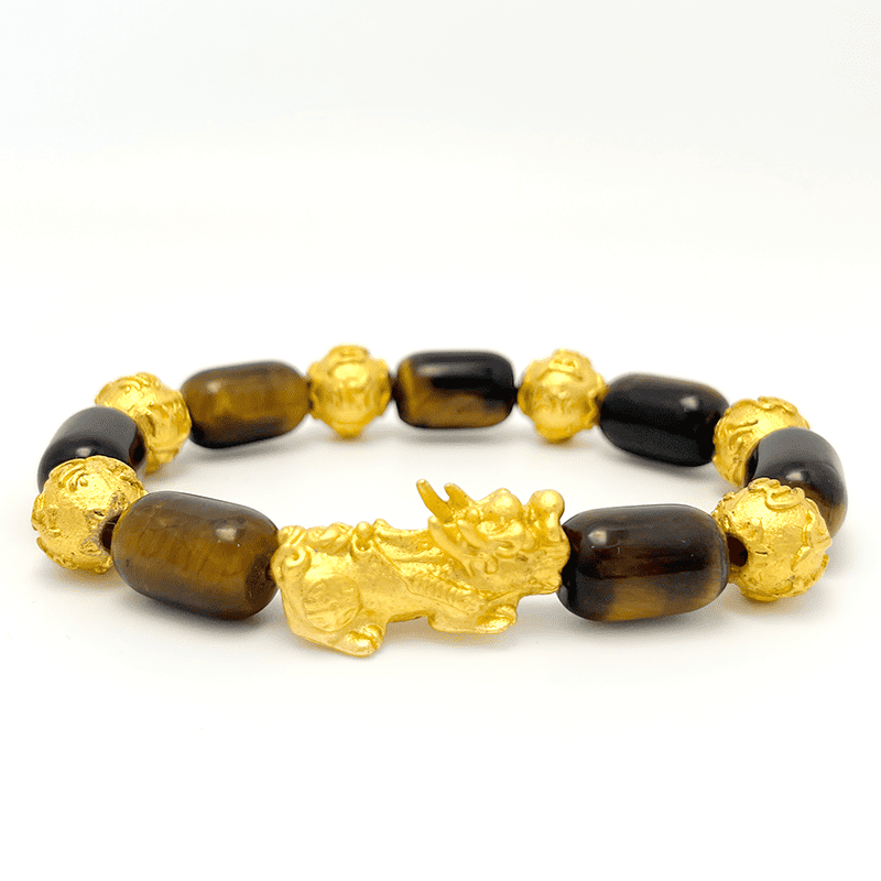 Golden Pixiu Wealth-Attracting Bracelet