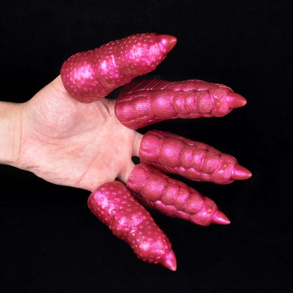 Bear Claw Finger Silicone Massager for Adults - AD004 - YDressup