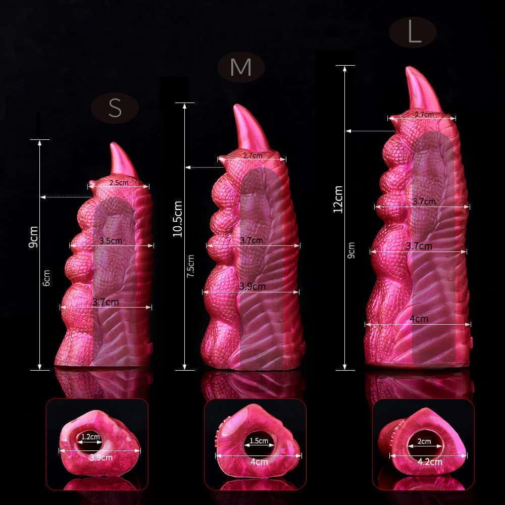 Bear Claw Finger Silicone Massager for Adults - AD004 - YDressup