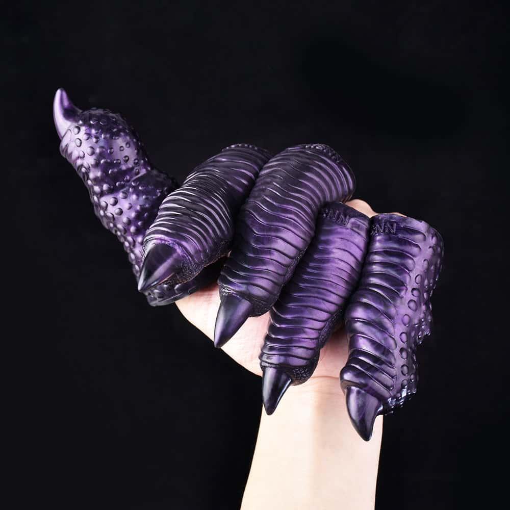 Bear Claw Finger Silicone Massager for Adults - AD004 - YDressup
