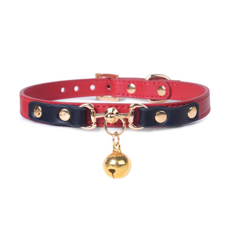 Bells Choker Collar with Leash - PJ038 - YDressup