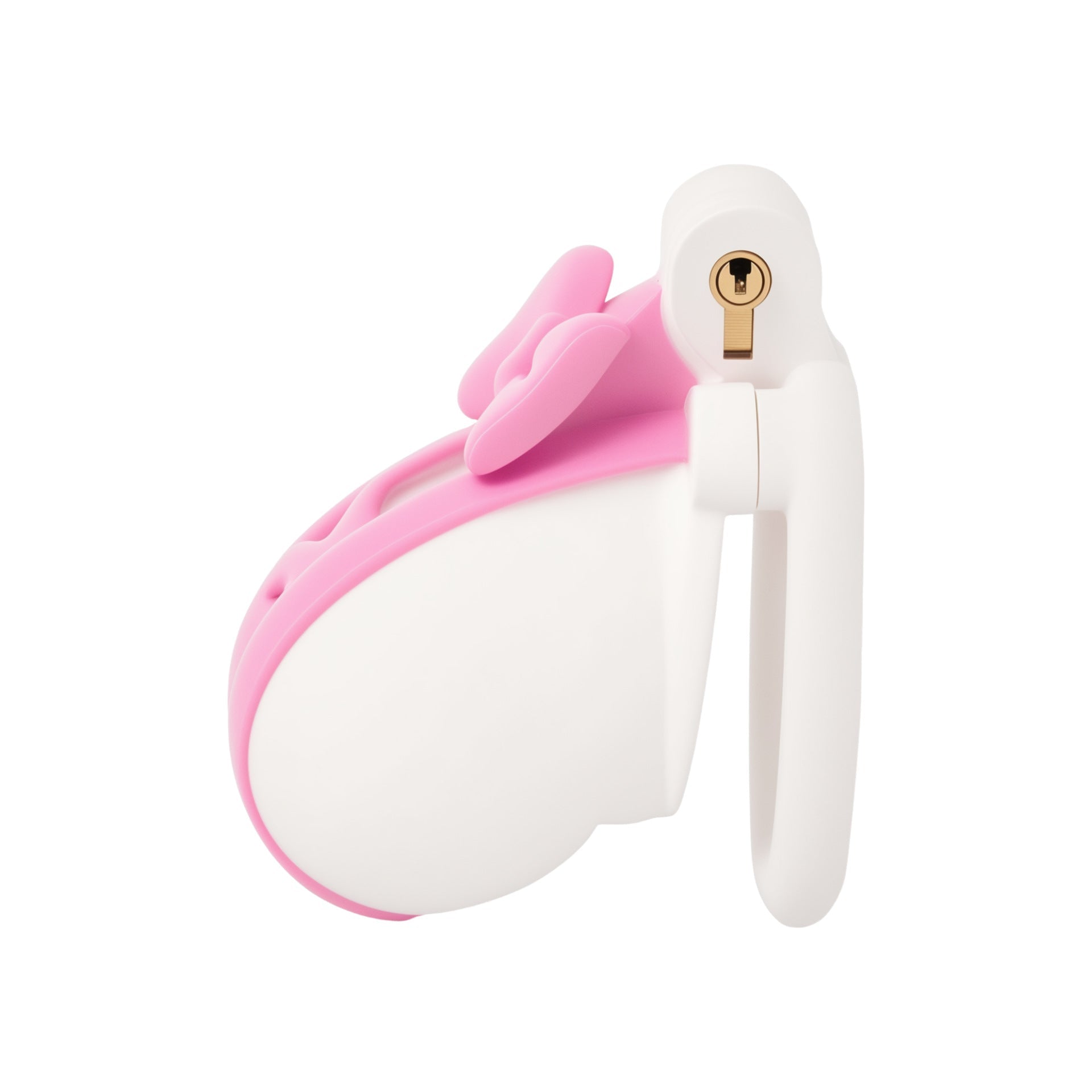 Bicolor Bow Chastity Cage - YJS002 - YDressup