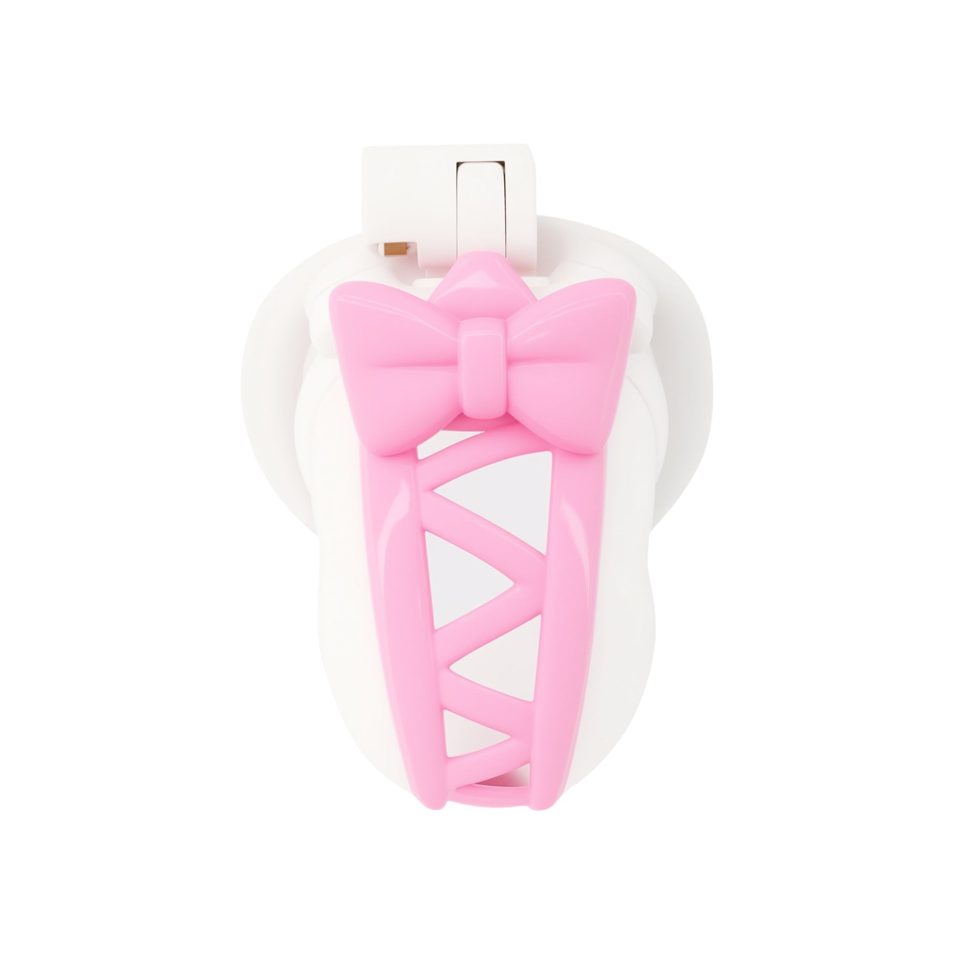 Bicolor Bow Chastity Cage - YJS002 - YDressup