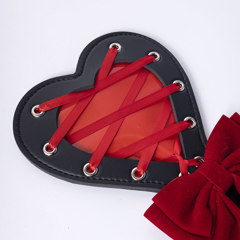 Erotic Butterfly Bow Heart - shaped Paddle - PJ003 - YDressup