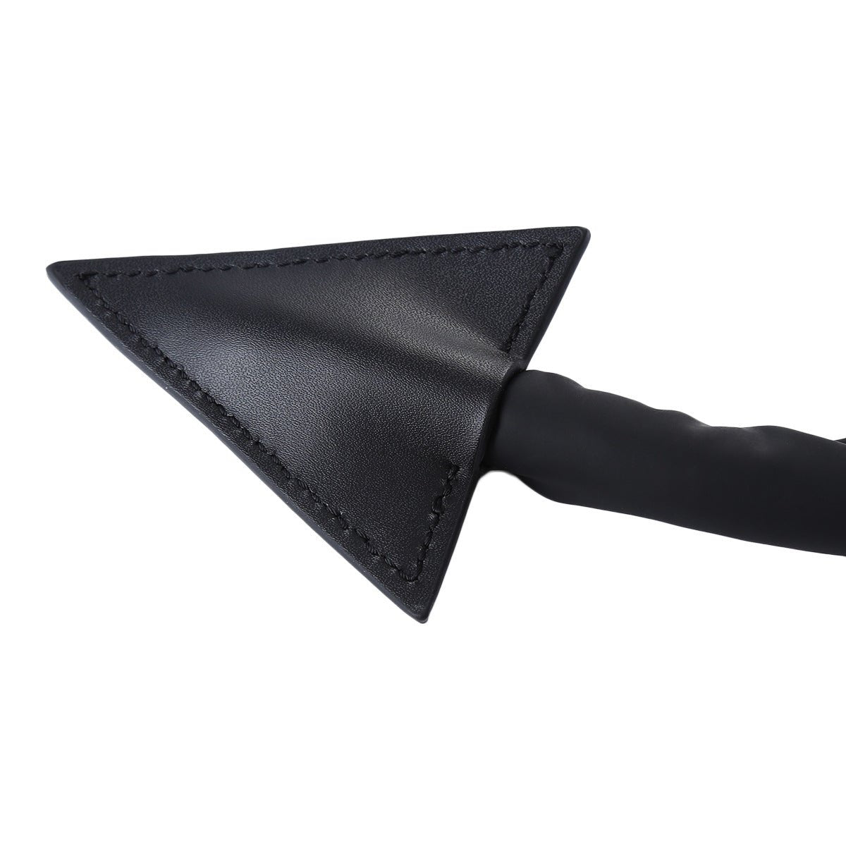 Erotic Toy Black Devil Tail SM Adult Silicone Red Anal Plug Leather Whip - PJ026 - YDressup