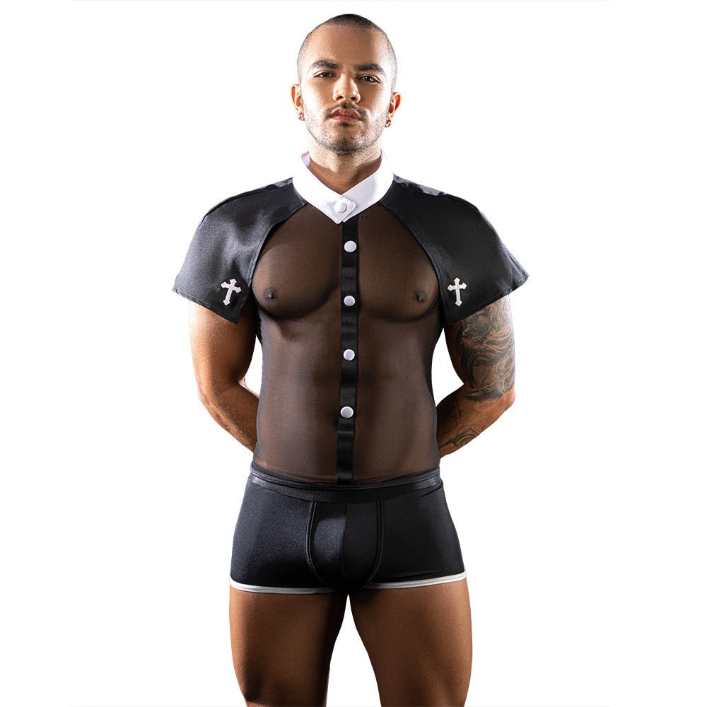 Forgive Me Daddy Priest Kink Costume - ZF048 - YDressup