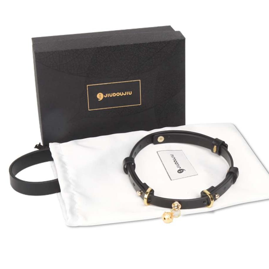 Genuine Leather K9 BDSM Collar with Leash - PJ011 - YDressup